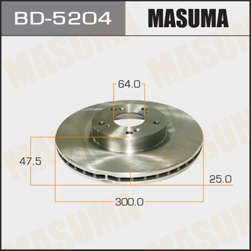Диск тормозной  Masuma  CR-V  05-