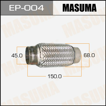 Гофра глушителя  MASUMA   45x150