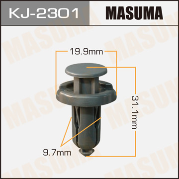Masuma KJ2301 Клипса крепежная Masuma 2301-KJ