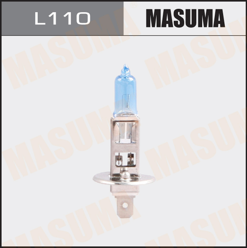 Лампа высокотемпературная Masuma BLUE SKYGLOW H1 12V 55W (4200K)