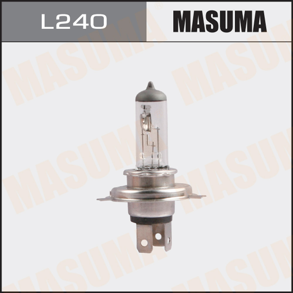 Лампа галогенная Masuma CLEARGLOW H4 12v 60/55W (3000K)