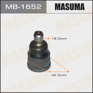 Шаровая опора  Masuma    front low MAZDA3. AXELA.BK3P