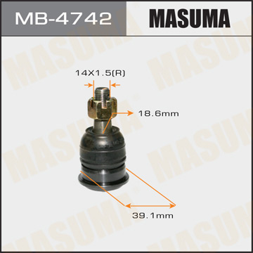 Шаровая опора  Masuma    front low NISSAN VFY10.200SX.B13#