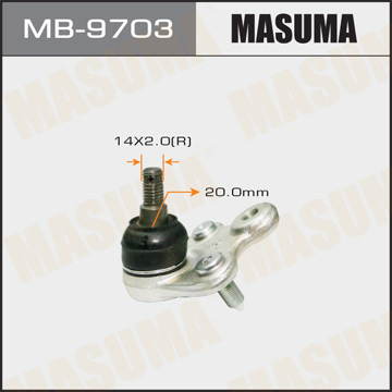 Шаровая опора Masuma   front low CR-V. RE3. RE4