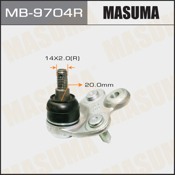 Шаровая опора Masuma   front low CIVIC. FD1. FD3