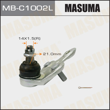 Шаровая опора  Masuma    front low HIGHLANDER. ASU40. GSU45  09-  LH