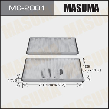 Воздушный фильтр Салонный  АС- 1878  Masuma   (1.40)