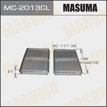 Воздушный фильтр Салонный  АС-  Masuma   (1.40)