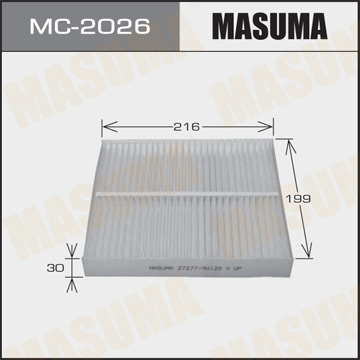 Воздушный фильтр  Салонный  АС -   Masuma   (1.40)