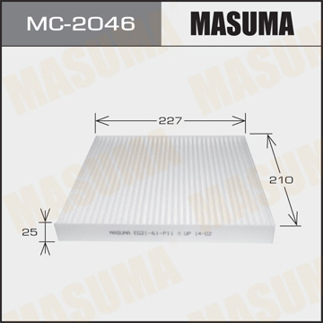 Воздушный фильтр Салонный  АС-   Masuma   (1.40