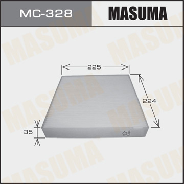 Воздушный фильтр Салонный  АС- 205  Masuma   (1.40) MC328E