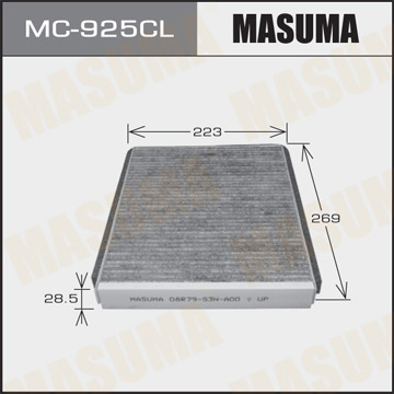 Воздушный фильтр Салонный  АС- 802  Masuma   (1/40)