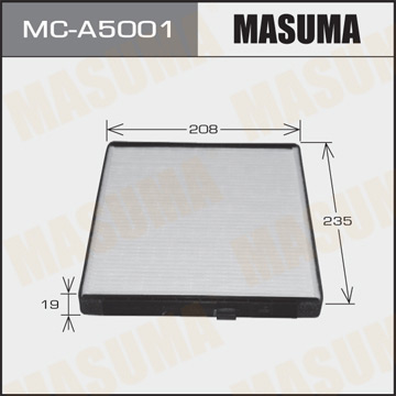 Воздушный фильтр Салонный  АС-   Masuma   (1.40)  CHEVROLET. AVEO. V1200. V1400