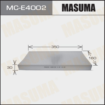 Воздушный фильтр Салонный  Masuma  (1.40)  FORD. FOCUS. V1400. V1600. V1800. V20
