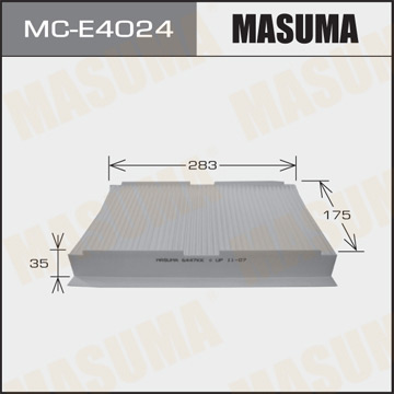 Воздушный фильтр Салонный  АС-   Masuma   (1.40)  PEUGEOT. 307. V1400. V1600. V2
