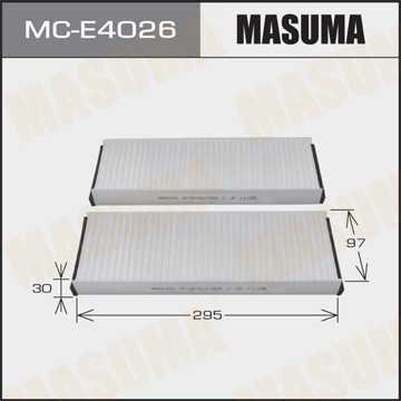 Воздушный фильтр Салонный  АС-   Masuma   (1.40)  AUDI. A6. V2000. V3000. V5000