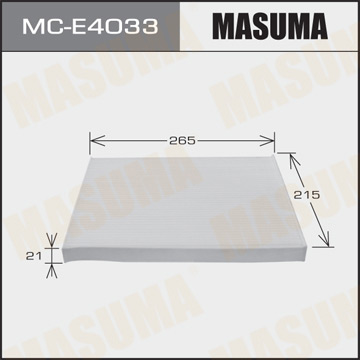 Воздушный фильтр Салонный  АС-   Masuma   (1.40)  OPEL. CORSA. V1300. V1600. V17