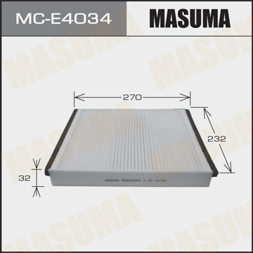 Воздушный фильтр Салонный  АС-   Masuma   (1.40)  OPEL. CORSA. V1600. V1800. V22