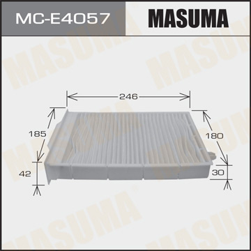 Воздушный фильтр Салонный  АС-   Masuma   (1.40)  RENAULT. MEGANE II. V1600. V20