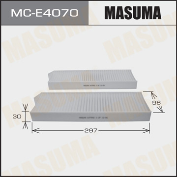 Воздушный фильтр Салонный  АС-   Masuma   (1.40)  PEUGEOT. 3008. V1600. V2000