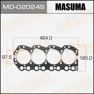Прокладка Голов.блока  Masuma   TD27  (1.10)