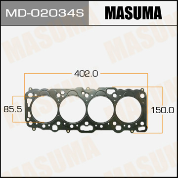 Прокладка Голов.блока Masuma CD20T Фотография Masuma MD02034S