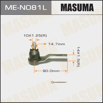 Наконечник рулевой тяги  Masuma   MICRA. K12E  LH