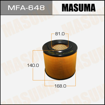 Воздушный фильтр  А- 525  Masuma   (1.12)
