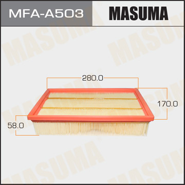 Воздушный фильтр   Masuma   (1.20)  FORD. FOCUS. V1800. V2000   05-07