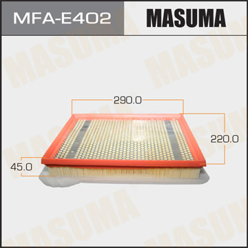 Воздушный фильтр   Masuma   (1.10)  OPEL. ASTRA. V1600. V1700. V1900. V2200    0
