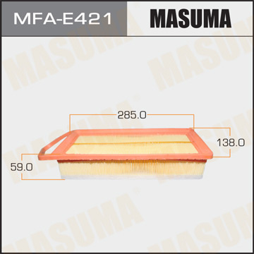 Воздушный фильтр   Masuma   (1.20)  PEUGEOT. 107. 206. 307. 1007. V1400   01-