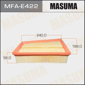 Воздушный фильтр   Masuma   (1.20)  RENAULT. MEGANE II. V2000    02-
