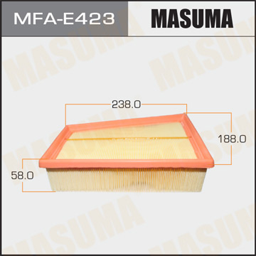 Воздушный фильтр   Masuma   (1.20)  RENAULT. MEGANE II. V2000   02-