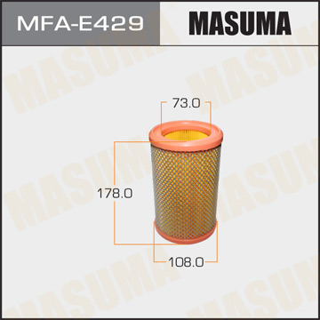 Воздушный фильтр   Masuma   (1.40)  RENAULT. KANGOO I. V1200    97-07