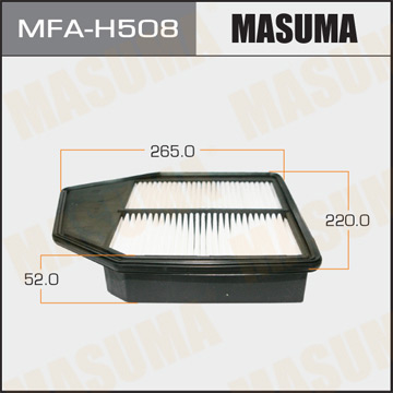 Воздушный фильтр LHD   Masuma   HONDA. ACCORD. V2400  08- (1.40)