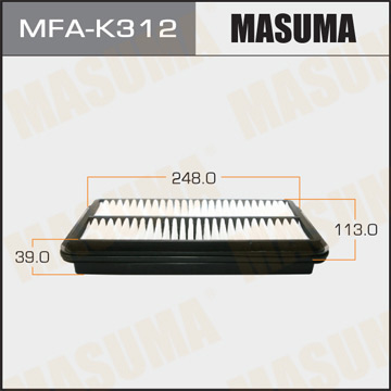 Воздушный фильтр   Masuma   (1.40)  KIA. PICANTO. V1000. V1100   04-