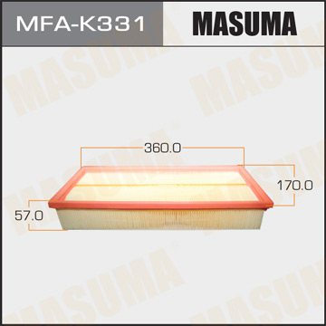 Воздушный фильтр   Masuma   (1.20)  SSANG_YONG. REXTON. V2900. V2700   02-07