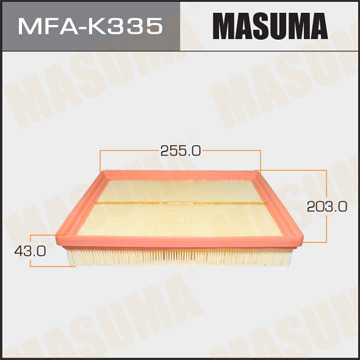 Воздушный фильтр   Masuma   (1.40)  KIA. MAGENTIS. V2000. V2700   05-