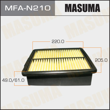 Воздушный фильтр   Masuma    NISSAN. MURANO. Z51      (1.40)