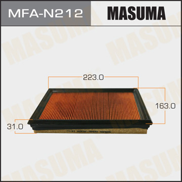 Воздушный фильтр   Masuma    NISSAN. X-TRAIL. JUKE  2010-      (1.40)