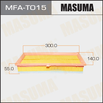 Воздушный фильтр   Masuma    TOYOTA. YARIS. NLP90   08-     (1.20)