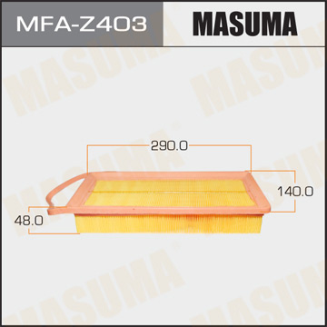 Воздушный фильтр   Masuma    MAZDA. MAZDA2     (1.20)