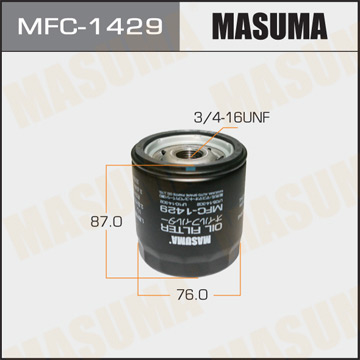 Фильтр масляный MASUMA C-418