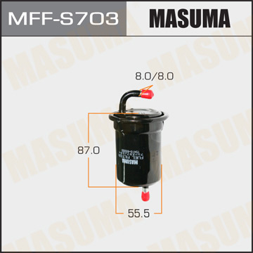 Фильтр топливный высокого давления    MASUMA    ESCUDO. TD02. TD52