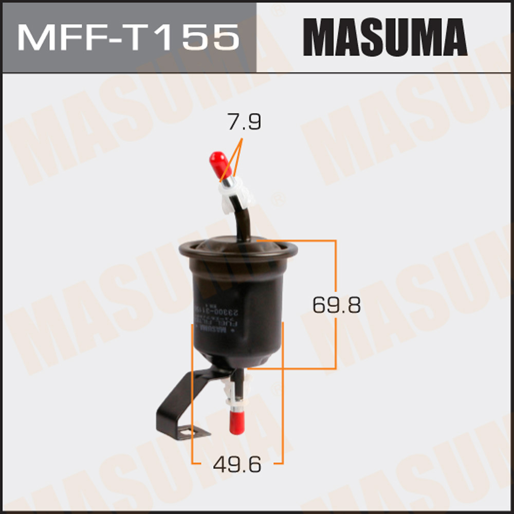 Фильтр топливный MASUMA