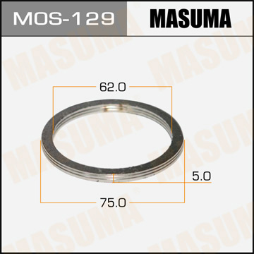 Упл.кольцо под выхУпл.коллект. MASUMA 62 х 75 Фотография Masuma MOS129