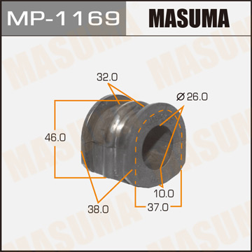 Втулка стабилизатора  Masuma  (уп.2 шт)