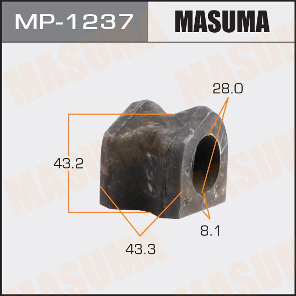 Втулка стабилизатора Masuma