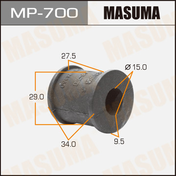 Втулка стабилизатора Masuma   (миним. партия 2 ш