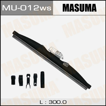 Щетка стеклоочистителя Masuma 12inch 300mm зимняя Optimum крепление J-hook. Pinc